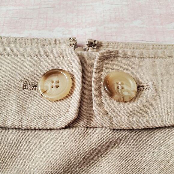 🔹️The Limited Tan Skirt w/Pockets Size 4 - Picture 4 of 8